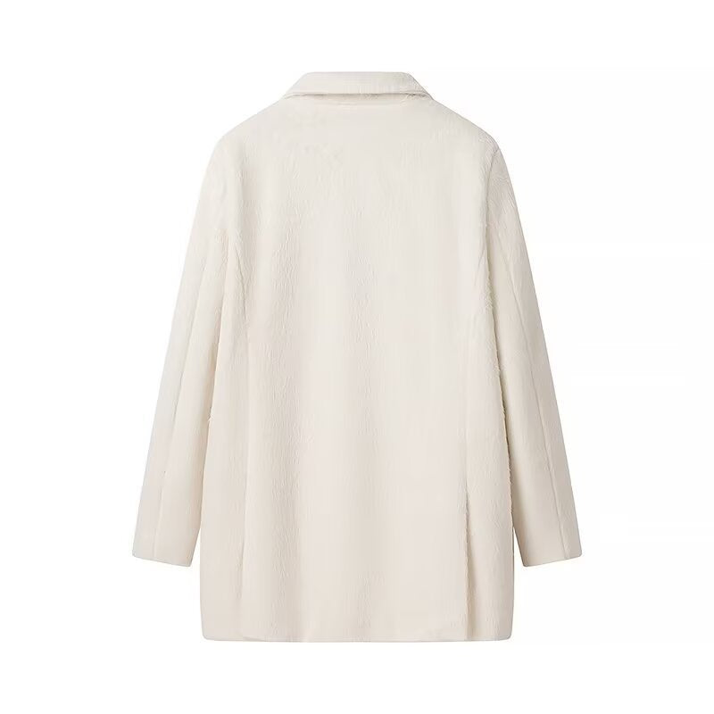 Damen Mantel Oversize mit Futter – Produktfoto – Noravolo