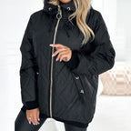 Damen Outdoor-Jacke mit Kapuze – Produktfoto – Noravolo