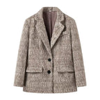 Damen Kurzmantel in Bouclé – Produktfoto – Noravolo